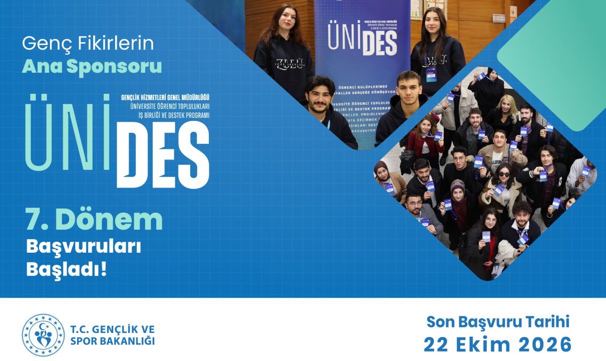 ÜNİDES 7. Dönem başvuru takvimi! ÜNİDES 7. Dönem başvurusu nasıl yapılır?