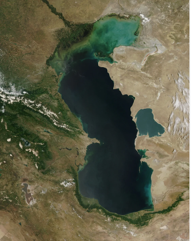 Hazar Denizi nerede? Hazar Denizinin konumu