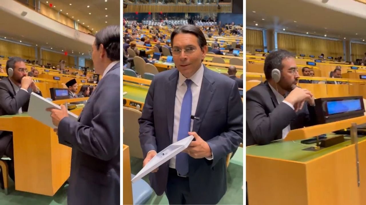 İsrail'den BM'de İranlı diplomata yönelik provokatif eylem