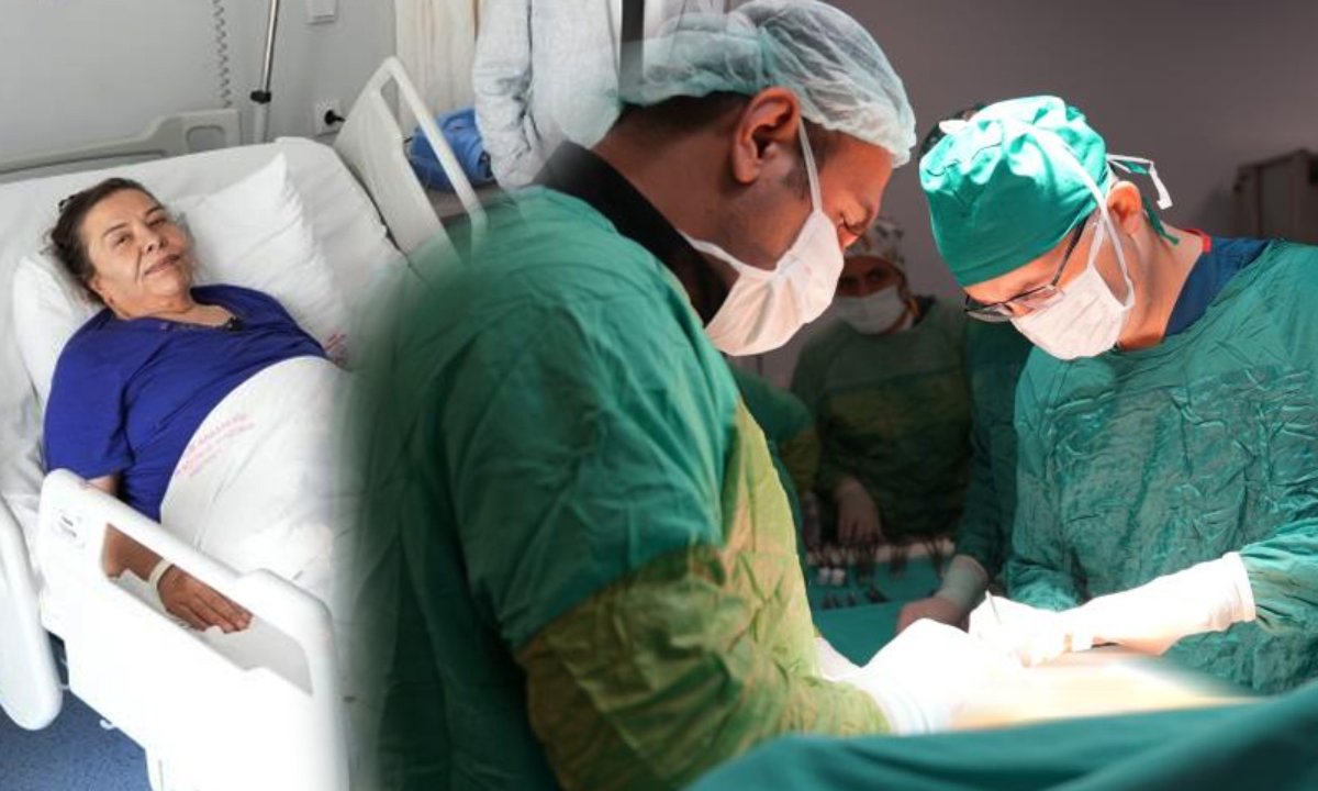 Karnını tamamen doldurmuş! Ağrıyla gitti, 15 kiloluk kitle çıkarıldı 