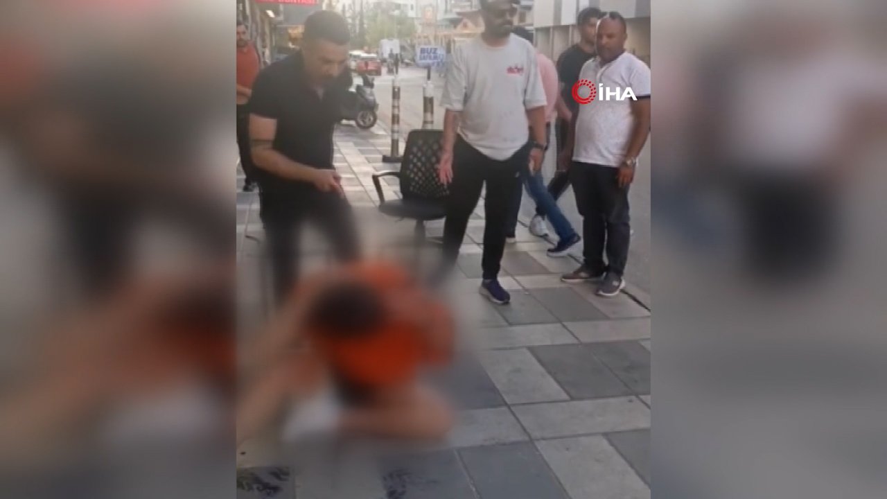 Kilis'te cadde ortasında meydan dayağı! Kanlar içinde kaldığı anlar kamerada!