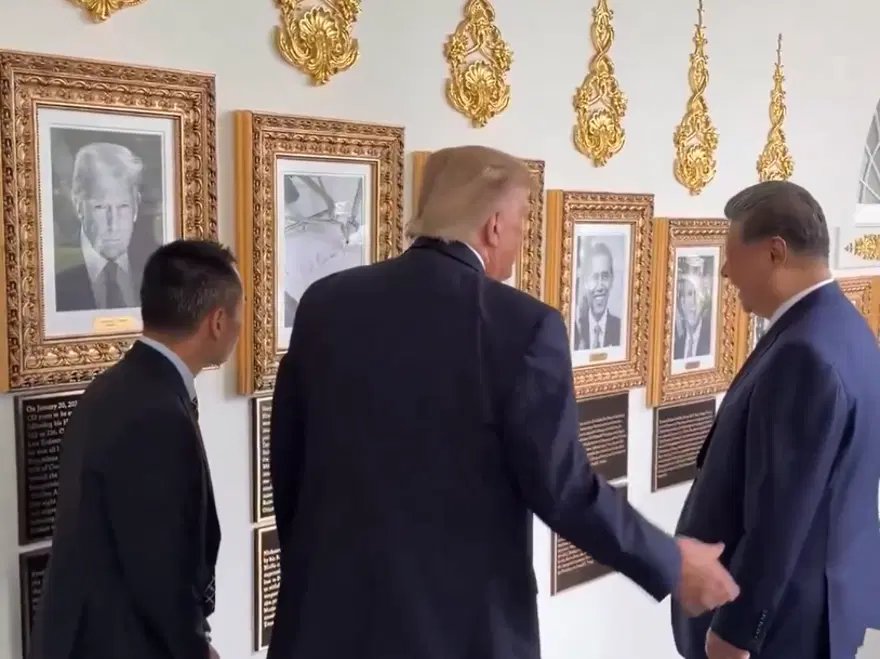 Trumpın Biden esprisi Çin liderine kahkaha attırdı