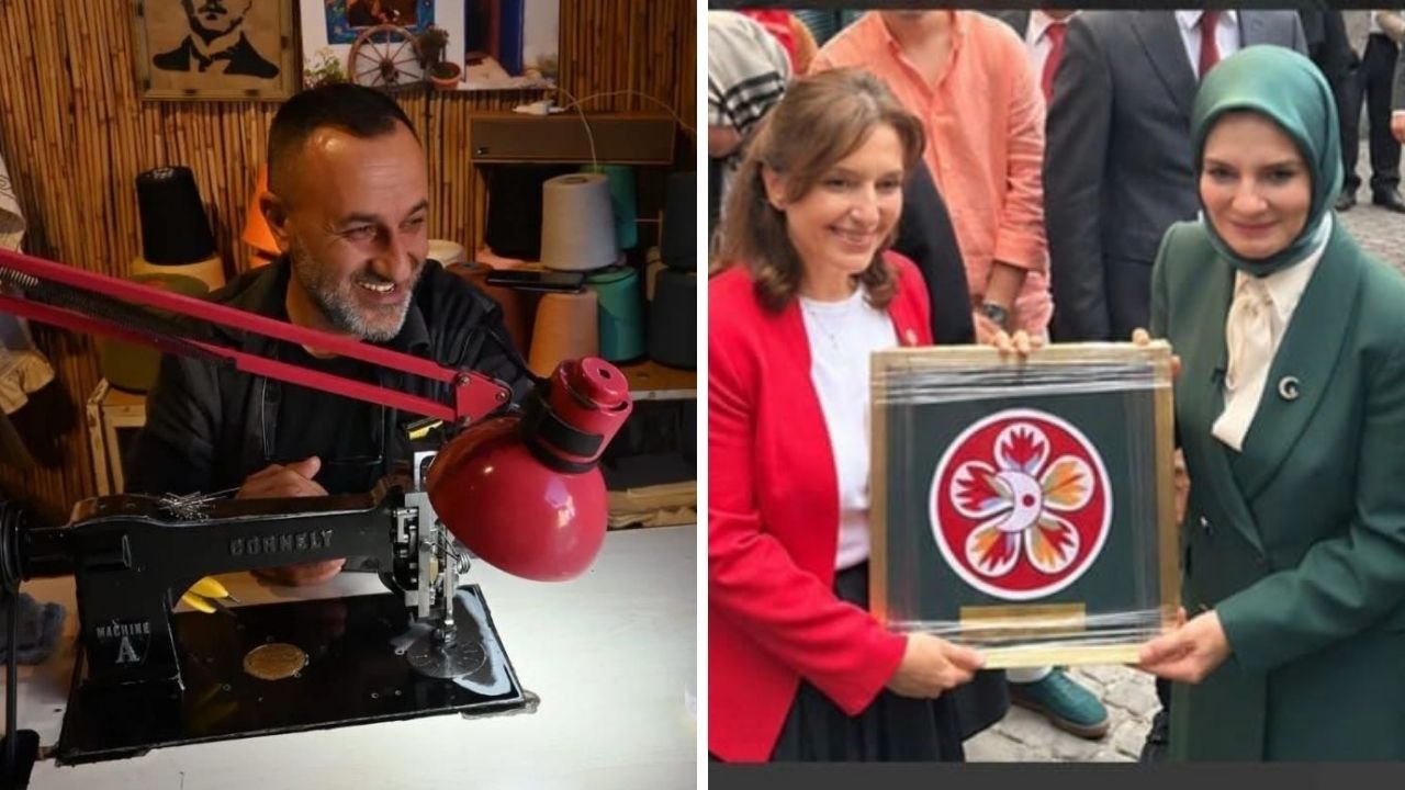 152 yıllık makineyle işlendi! Bakan Göktaş’a anlamlı hediye