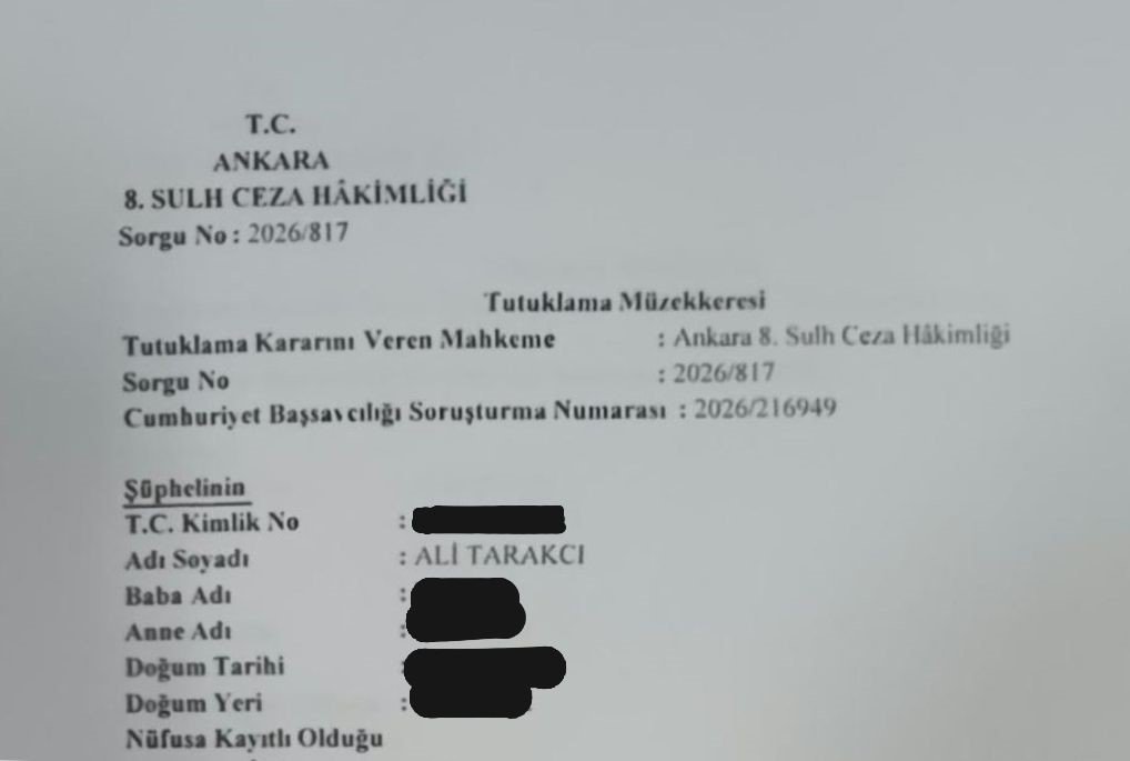 'Bakan istifa edecek' diye paylaşım yapmıştı! Ali Tarakcı tutuklandı