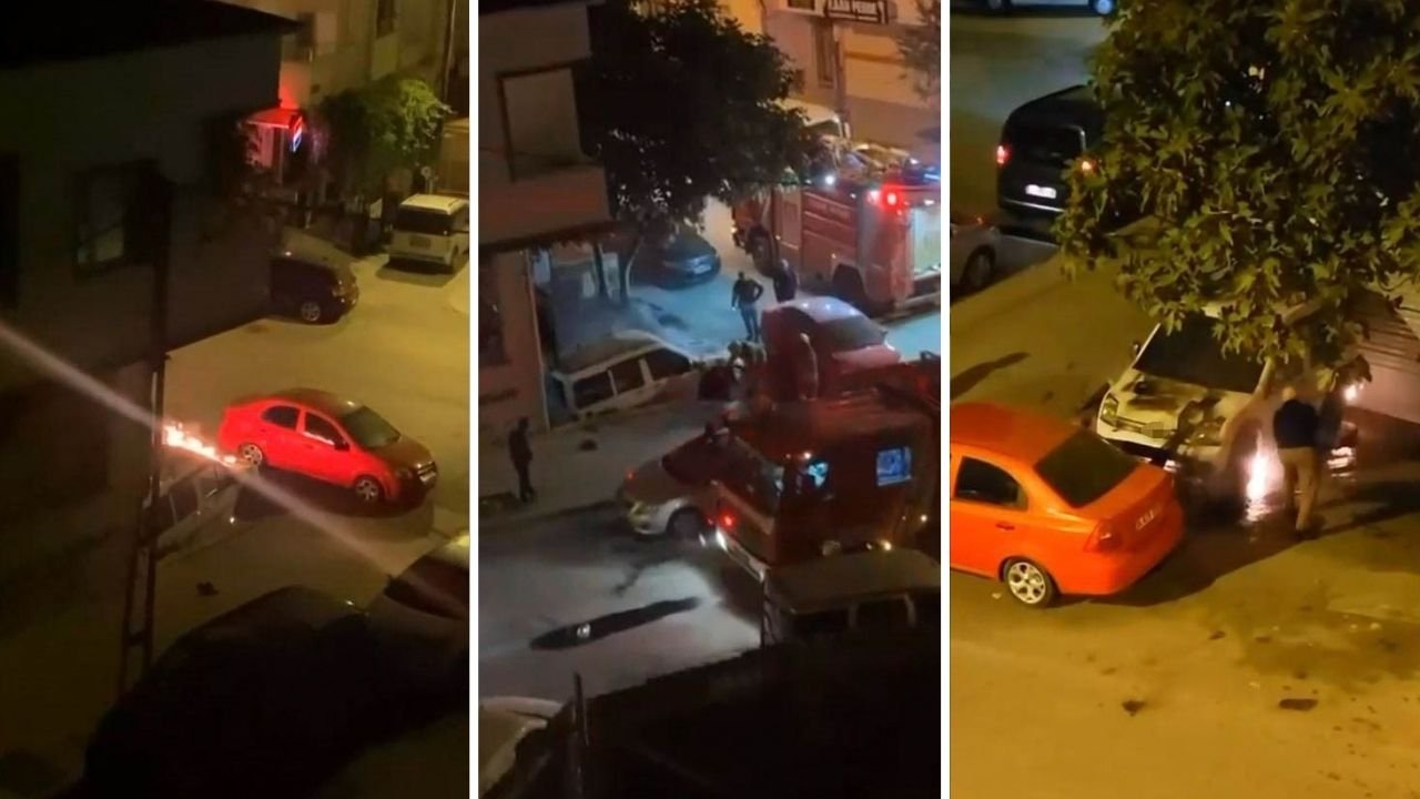 Esenyurt'ta haraç vermeyen oto galeri kundaklandı