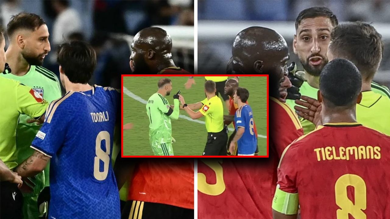Lukaku, Donnarumma'yı çıldırttı: Maç sonunda ortalık karıştı