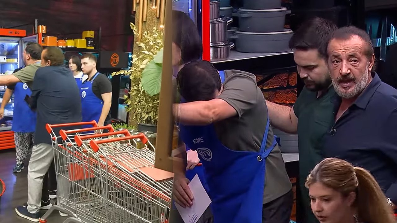 MasterChef’te yürekler ağıza geldi! Boğazına yemek kaçtı, ilk müdahale Mehmet Şef’ten geldi 