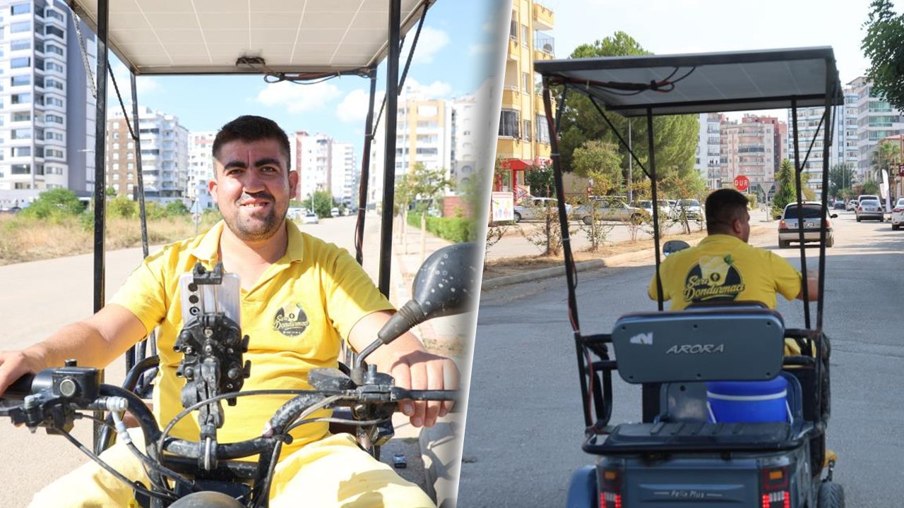 Motosikletine kurduğu sistemle yakıt masrafını sıfırladı: Yolda kalmadan her yere ulaşıyorum