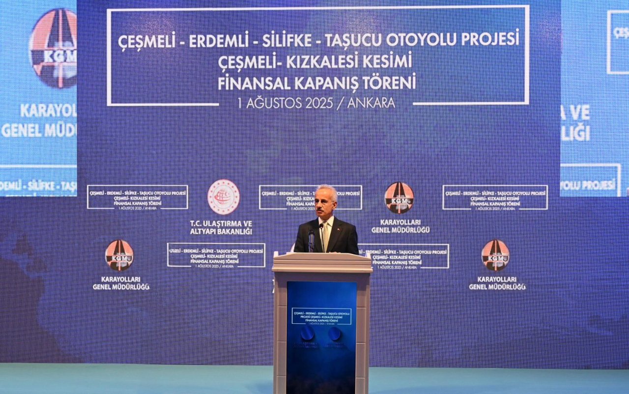 2,5 saatlik yol 18 dakikaya düşecek! Çeşmeli-Kızkalesi Otoyolu’nun yüzde 98’i hazır