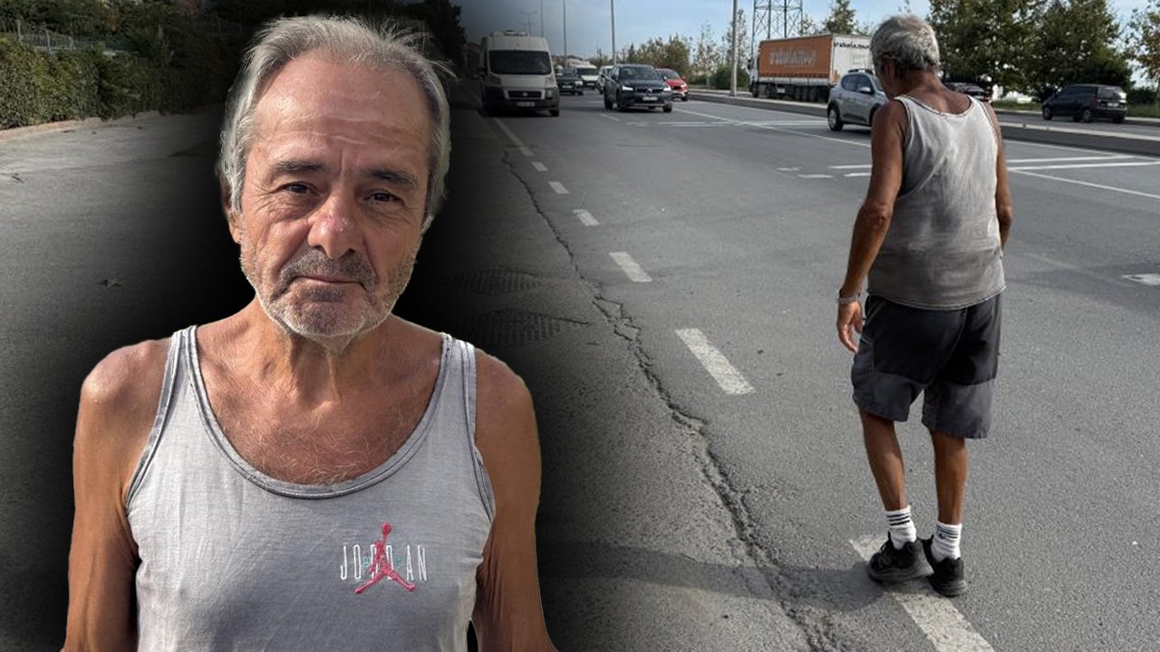 Avcılarlı 'Forrest Gump' 6 yıldır günde 30 kilometre yürüyor