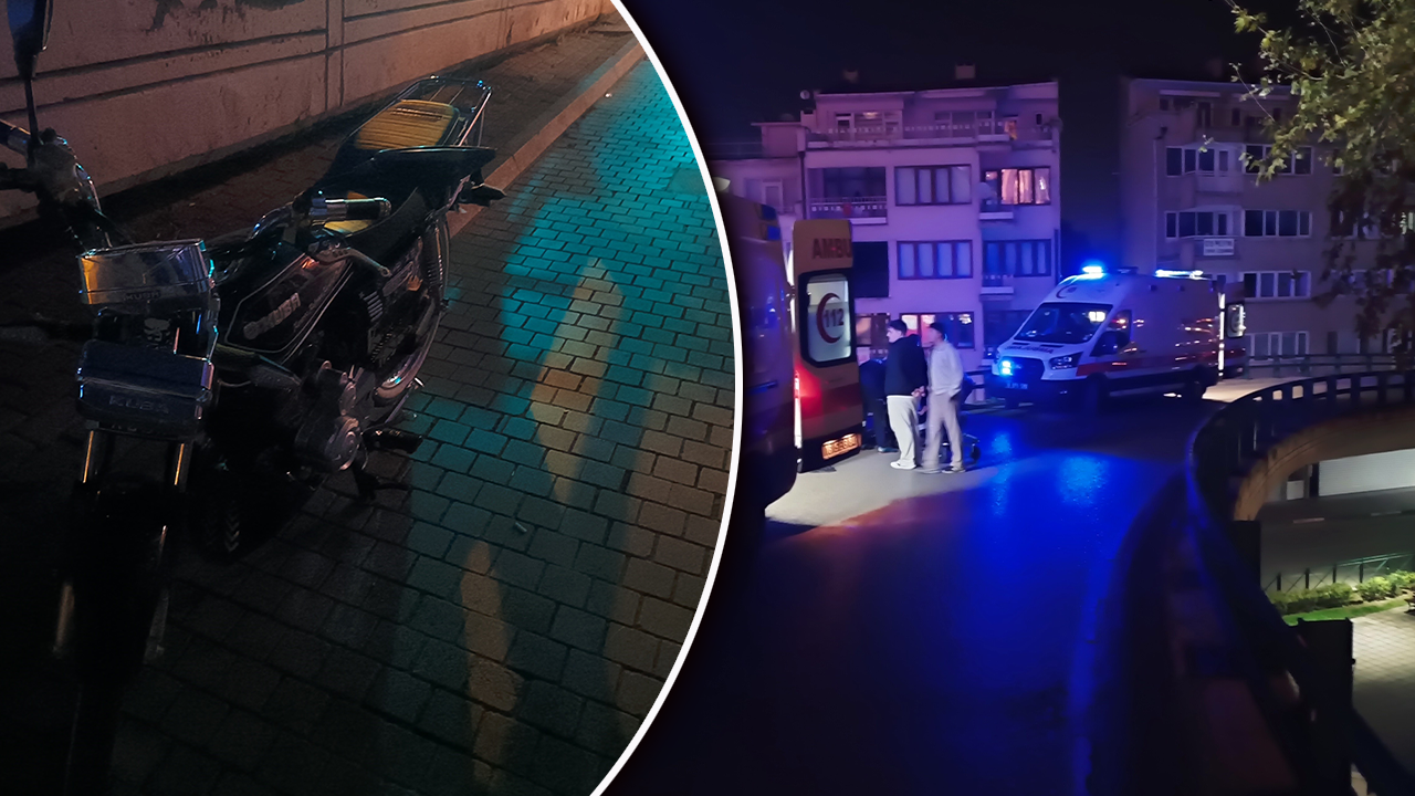 Sürücü 14 yaşında! 3 kişinin yaralandığı kazada çocuk kayıp, motor çalıntı çıktı