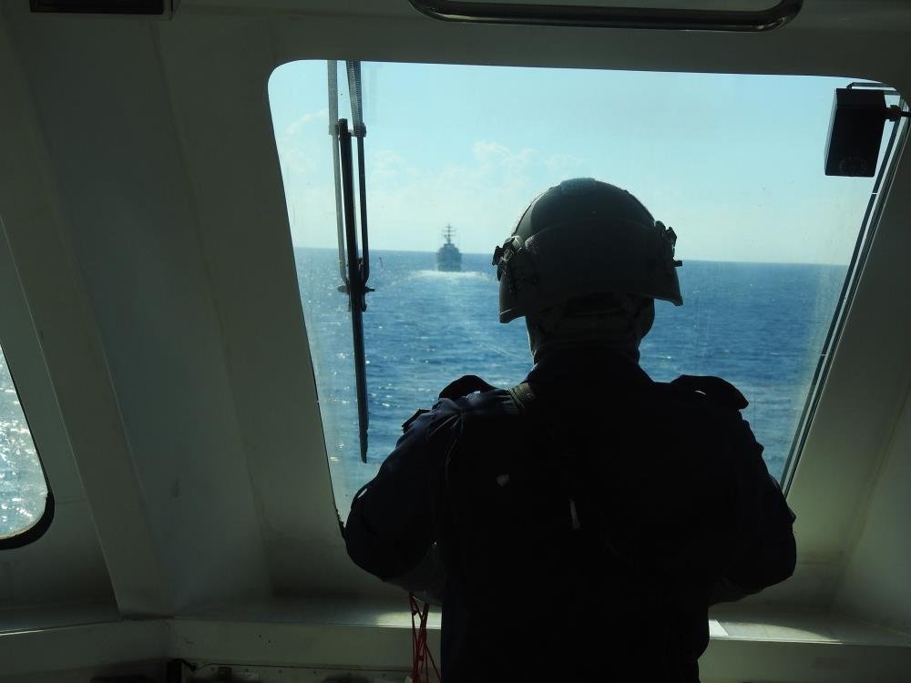 Türk savaş gemisi NATO görevinde! TCG Burgazada’dan Akdeniz’de gövde gösterisi