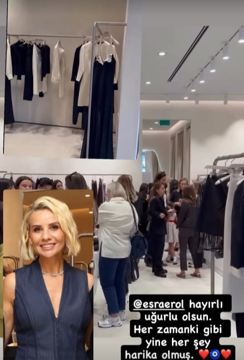 Ünlü sunucu Esra Erol’dan sürpriz hamle! Ticarete atıldı, yeni mağazasının kapılarını açtı