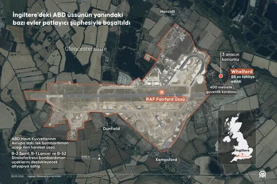 B-1 bombardıman uçakları mı hedefti? İngilteredeki saldırı planında İran şüphesi