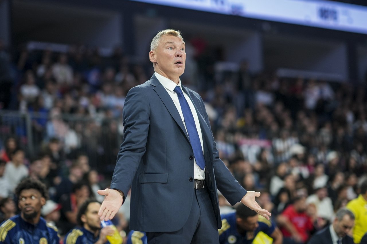 Fenerbahçe Tarfin Başantrenörü Sarunas Jasikevicius,