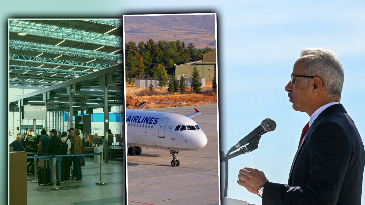 Yolcu kapasitesi artık 2 milyondan fazla! Malatya Havalimanı yeni terminal binası ilk yolcularını ağırladı 