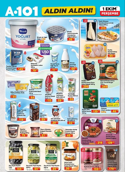 A101 aktüel ürünler kataloğu 1 Ekim Perşembe! A101 Aldın Aldın kataloğunda bu hafta neler var?