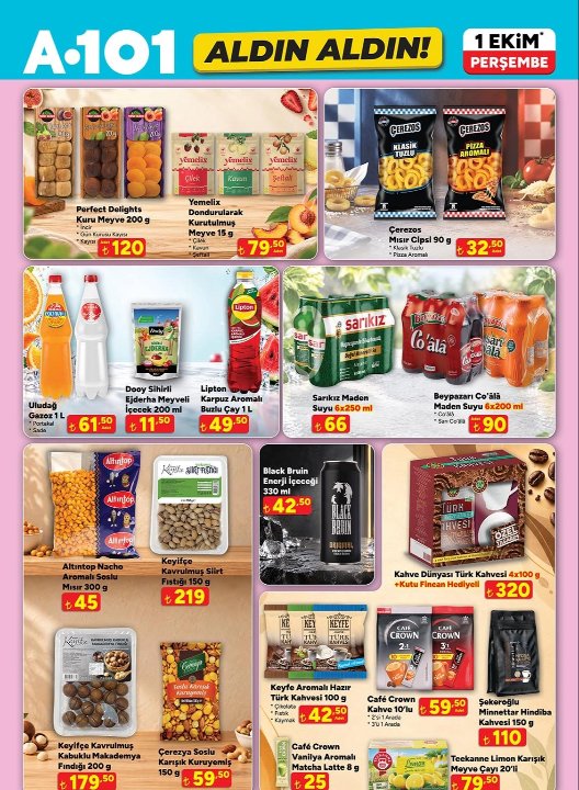 A101 aktüel ürünler kataloğu 1 Ekim Perşembe! A101 Aldın Aldın kataloğunda bu hafta neler var?