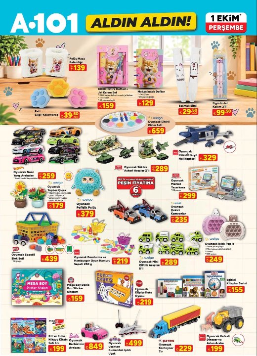 A101 aktüel ürünler kataloğu 1 Ekim Perşembe! A101 Aldın Aldın kataloğunda bu hafta neler var?