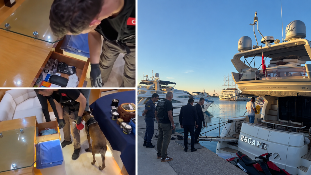 Antalya’da uyuşturucu ve fuhuş soruşturması: 35 adres ve 2 tekneye operasyon