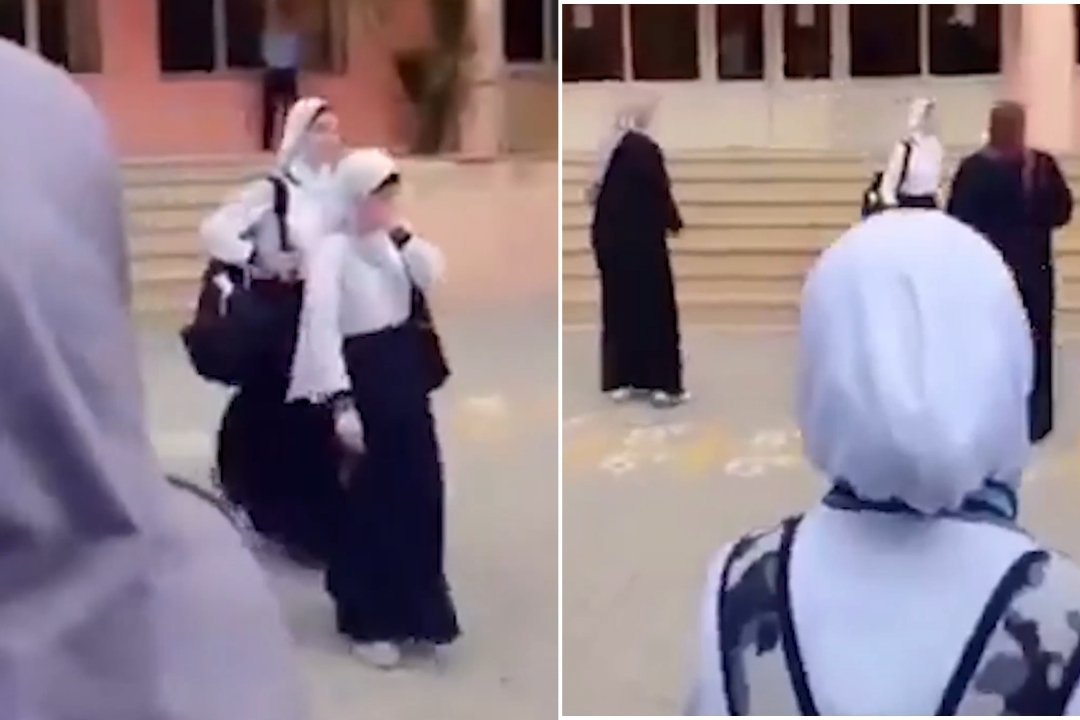 Azerbaycanda başörtüsü krizi! 28 Şubat günlerini hatırlatan görüntüler