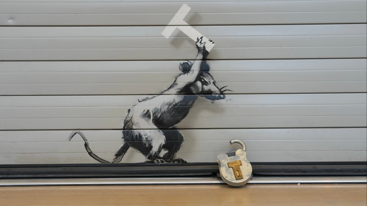Banksy’nin ‘faresi’ müzayedeye çıkıyor: 177 milyon TL'ye satılabilir