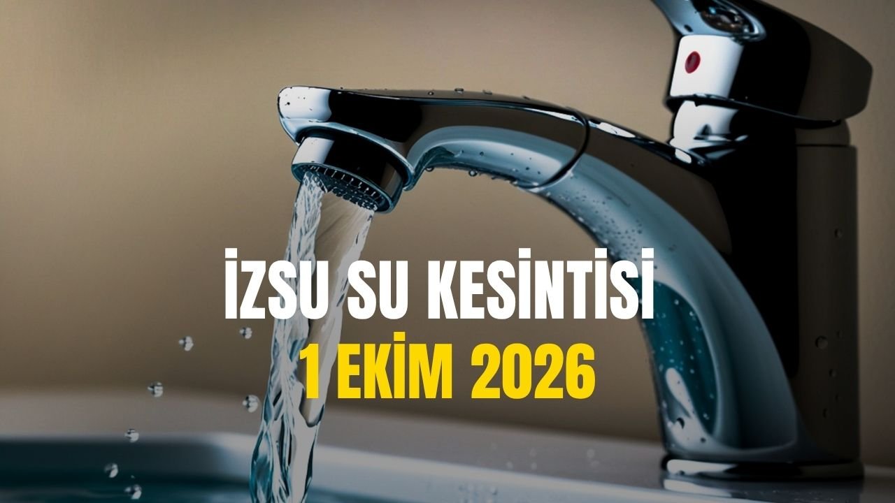 İzmir su kesintisi 29 Eylül! İZSU (Urla, Çiğli, Ödemiş, Karşıyaka, Konak, Aliağa, Foça, Gaziemir, Karabağlar, Menderes, Menemen, Tire) sular ne zaman gelecek? 