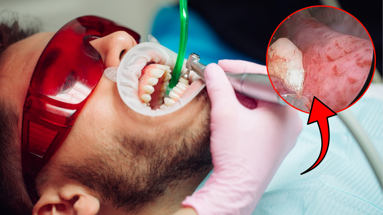 Rutin kontrole gitti, doktorları bile şaşkına çevirdi! Burnundaki 'diş' hayatını karartmış