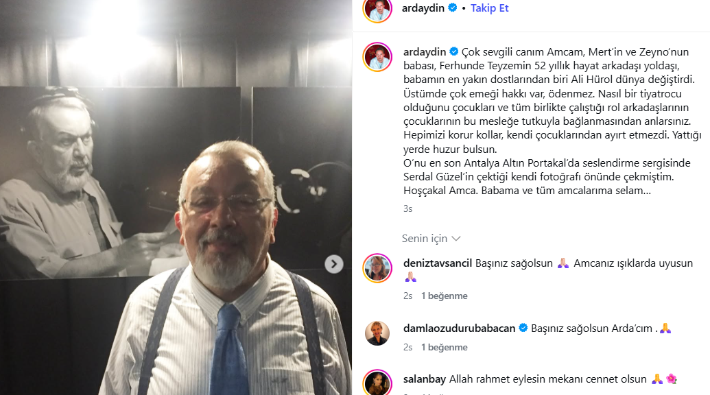 Sanatçı Ali Hürol hayatını kaybetti! Ali Hürol kimdir?