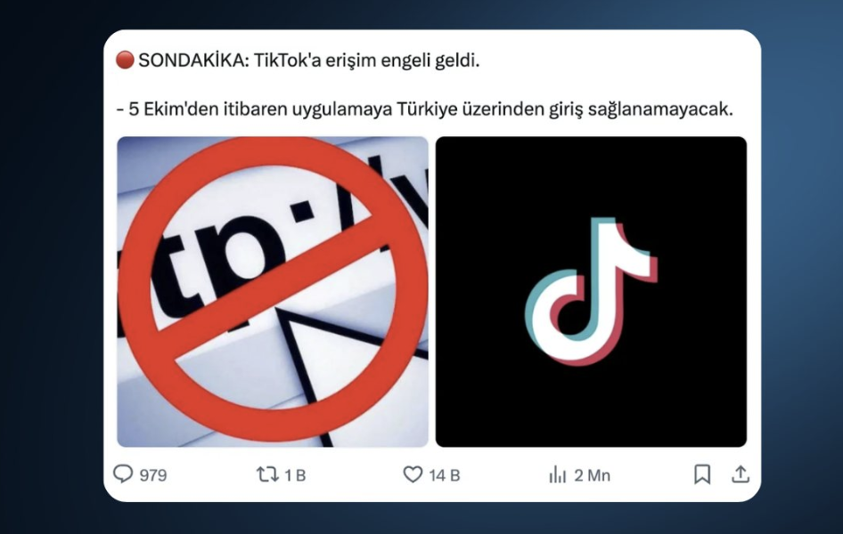 TikTok 5 Ekimde kapanacak iddiası! TikTok Türkiyede yasaklanıyor mu?