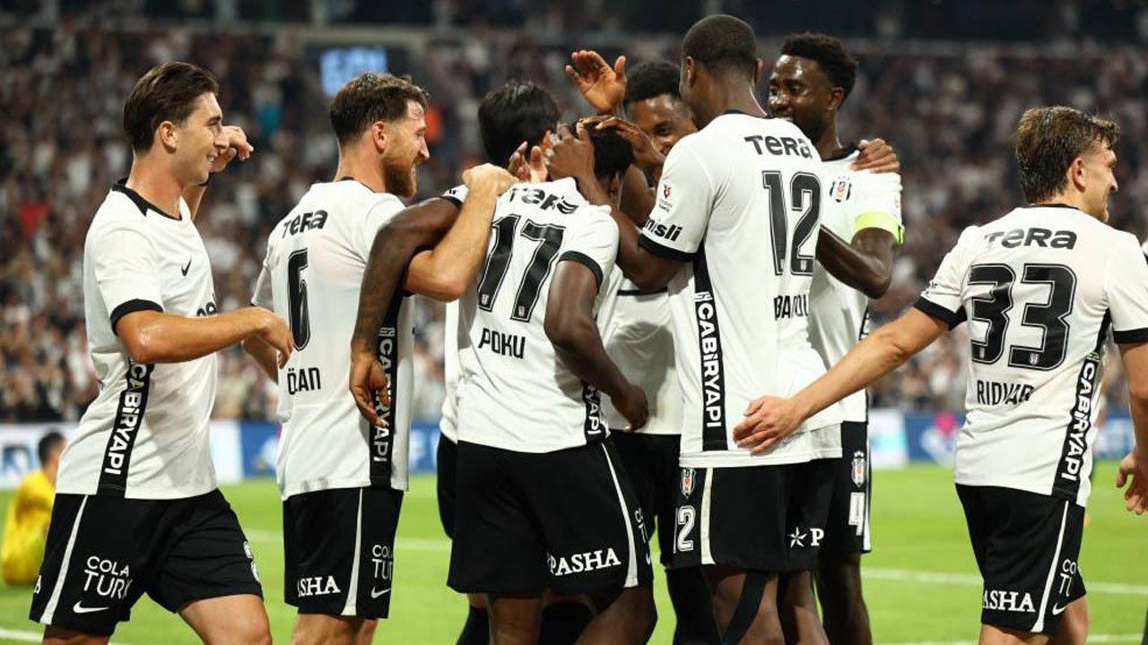 Beşiktaş'ın Avrupa Ligi kadrosu belli oldu