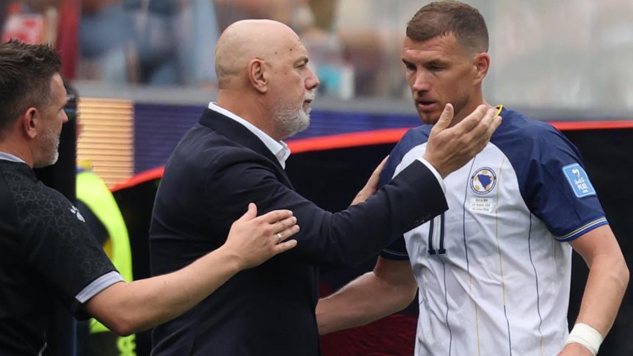 Edin Dzeko'dan milli takıma veda: Kenara çekilme zamanı geldi