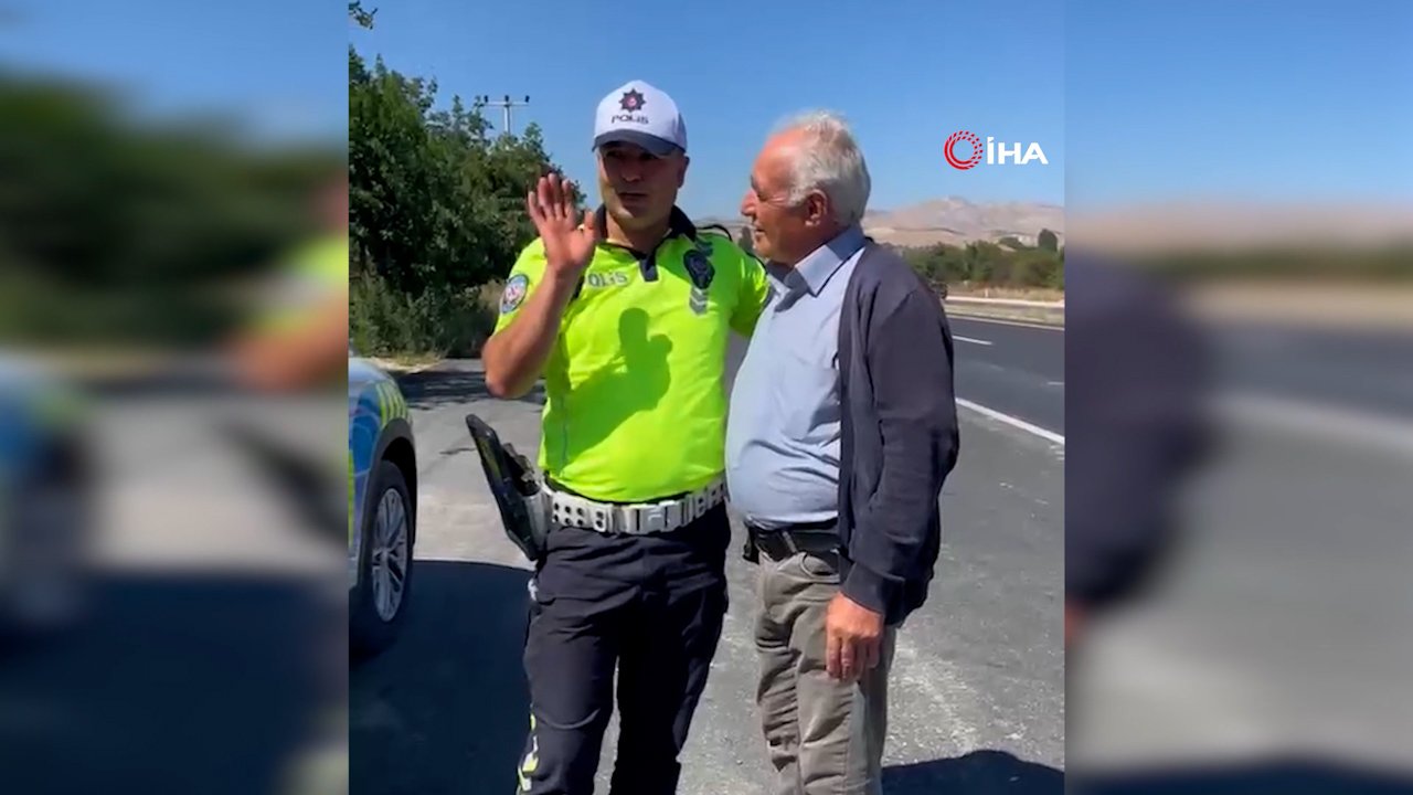 Fazla yolcu cezasından kurtulmak için eşini bıraktı! Polisin verdiği ceza güldürdü