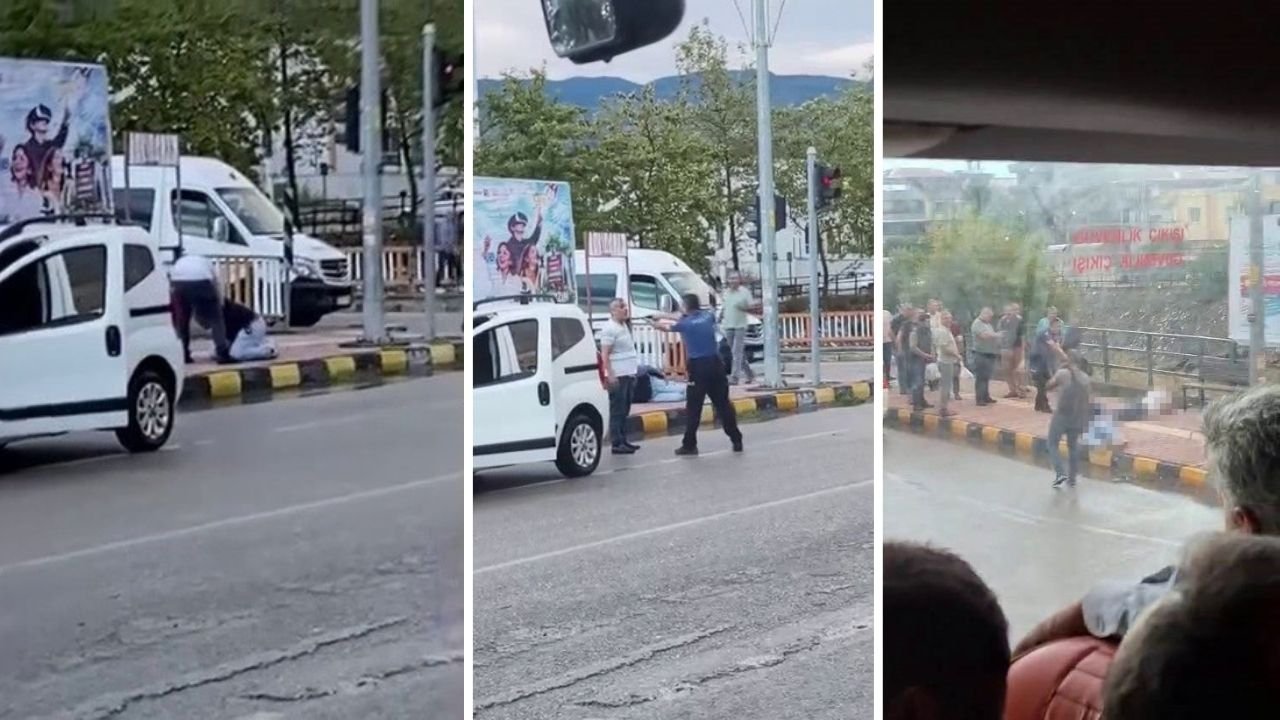 Hatay'da silahlı saldırı kamerada! Husumetlisini köprü üzerinde öldürdü