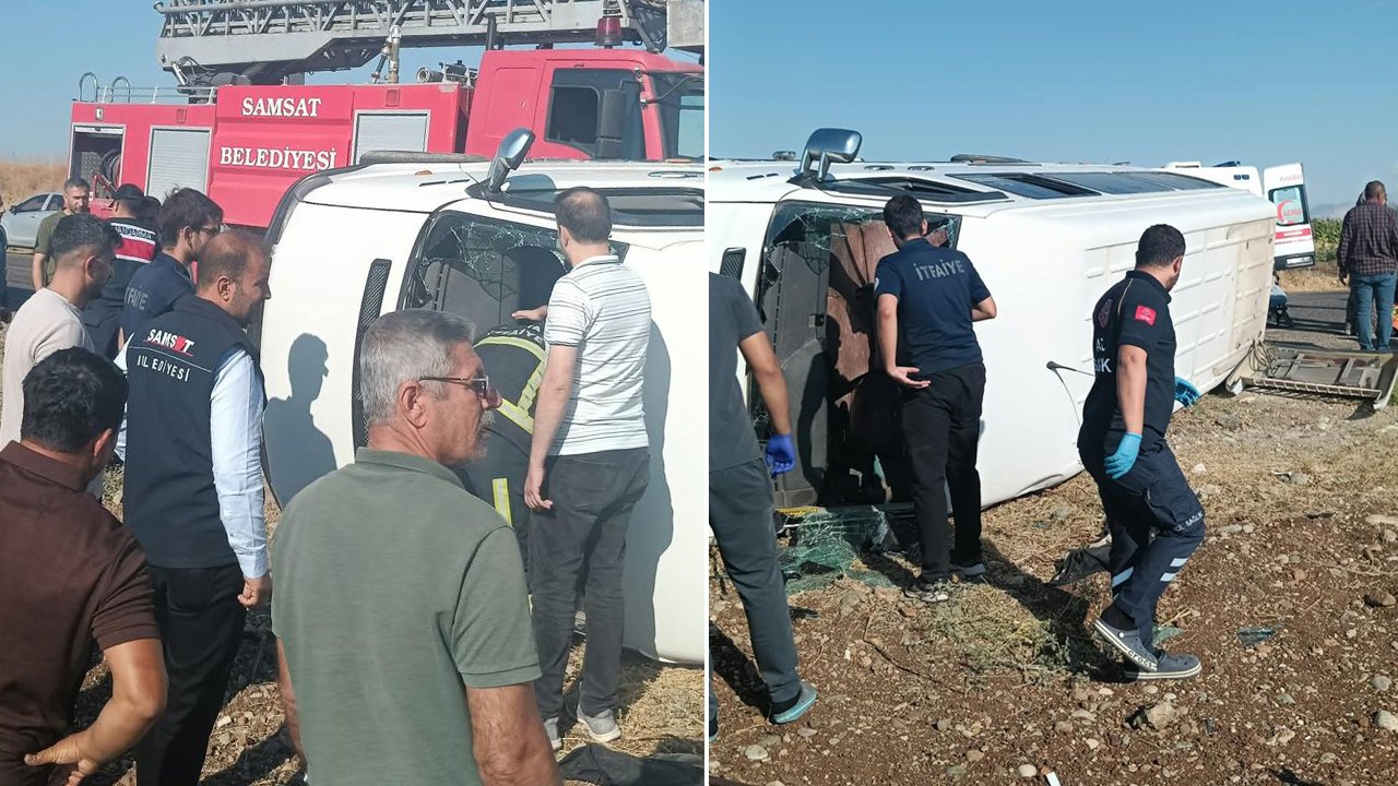 İki ilden peş peşe kaza haberi: 20 kişi yaralandı