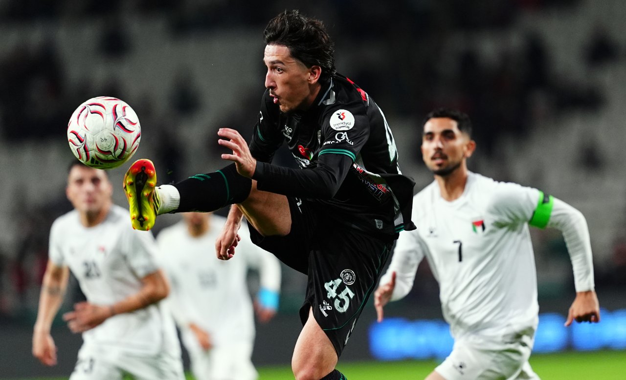 Konyada Filistin gecesi! Dostluk maçı 2-2 sona erdi
