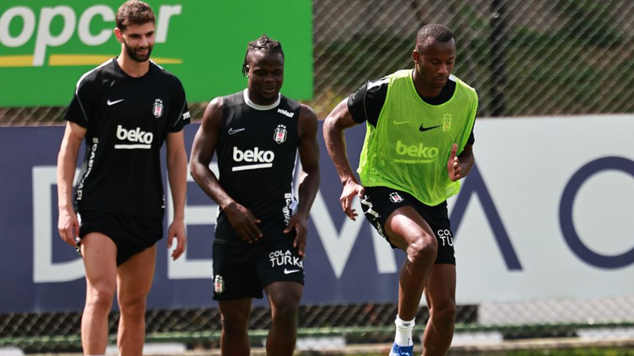 Beşiktaş'ta derbi hazırlıkları tamamlandı: Ümit Akdağ ilk idmanına çıktı