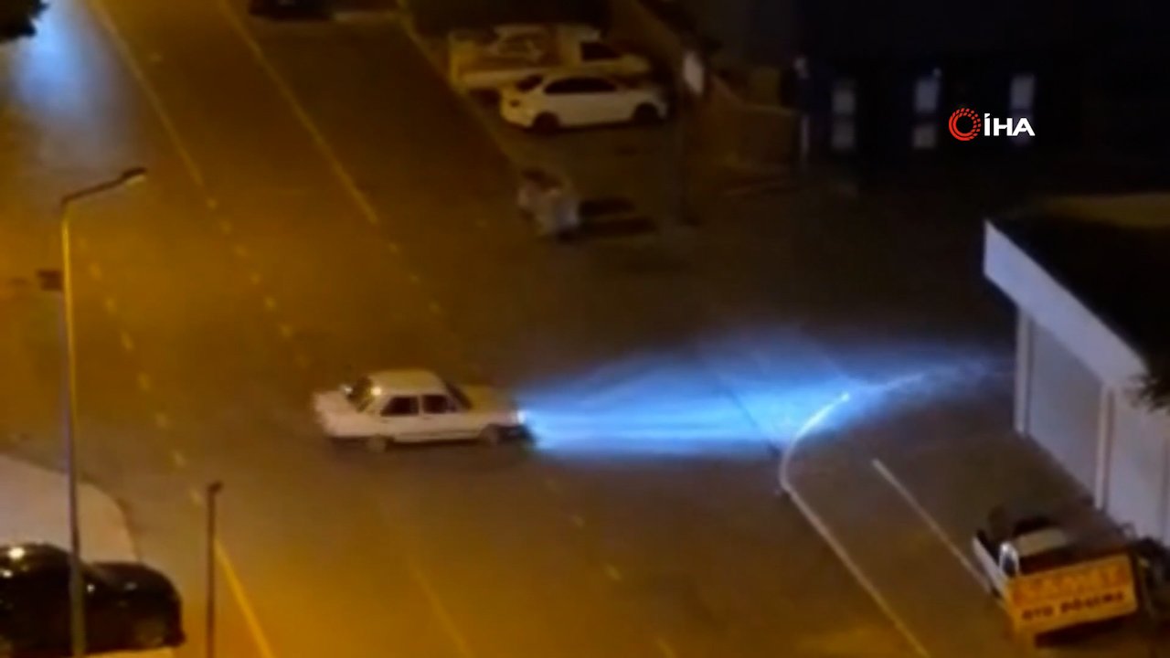 Bir drift attı, iki otomobil parası ceza yedi! Alkollü sürücüye rekor fatura