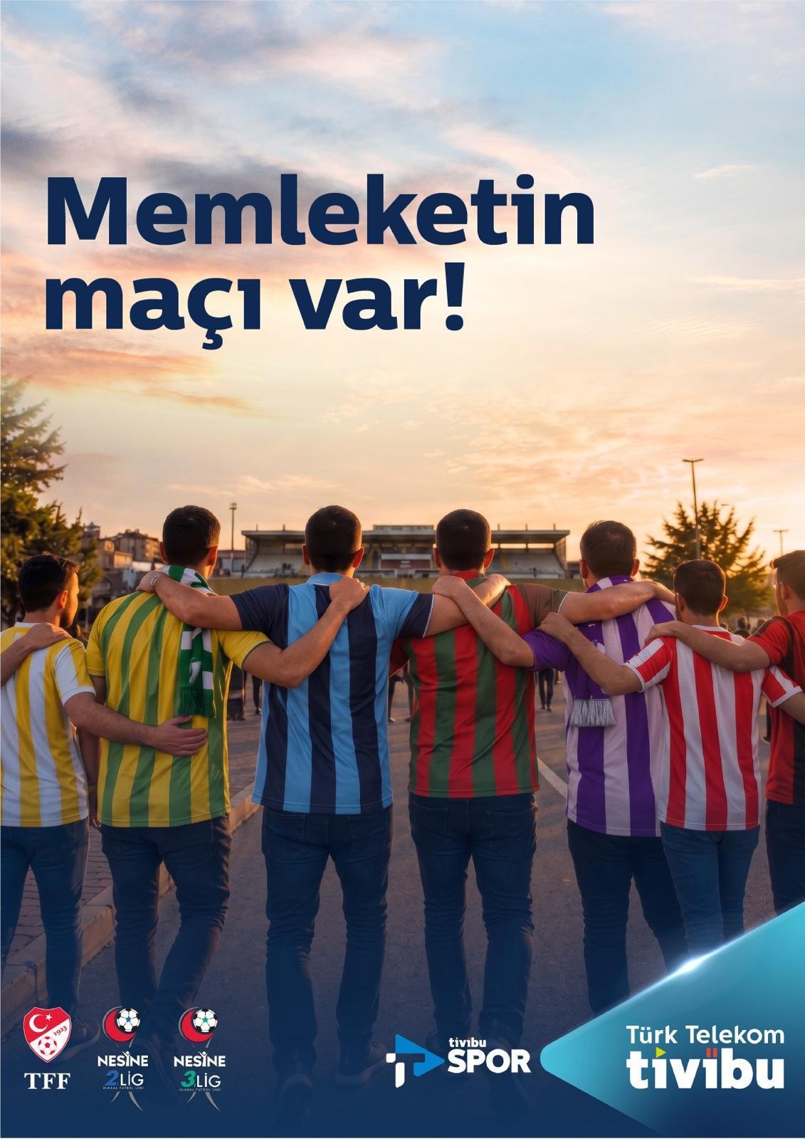 Futbolseverlerin memleketlerindeki Nesine 2. ve 3. Lig heyecanı Tivibuda