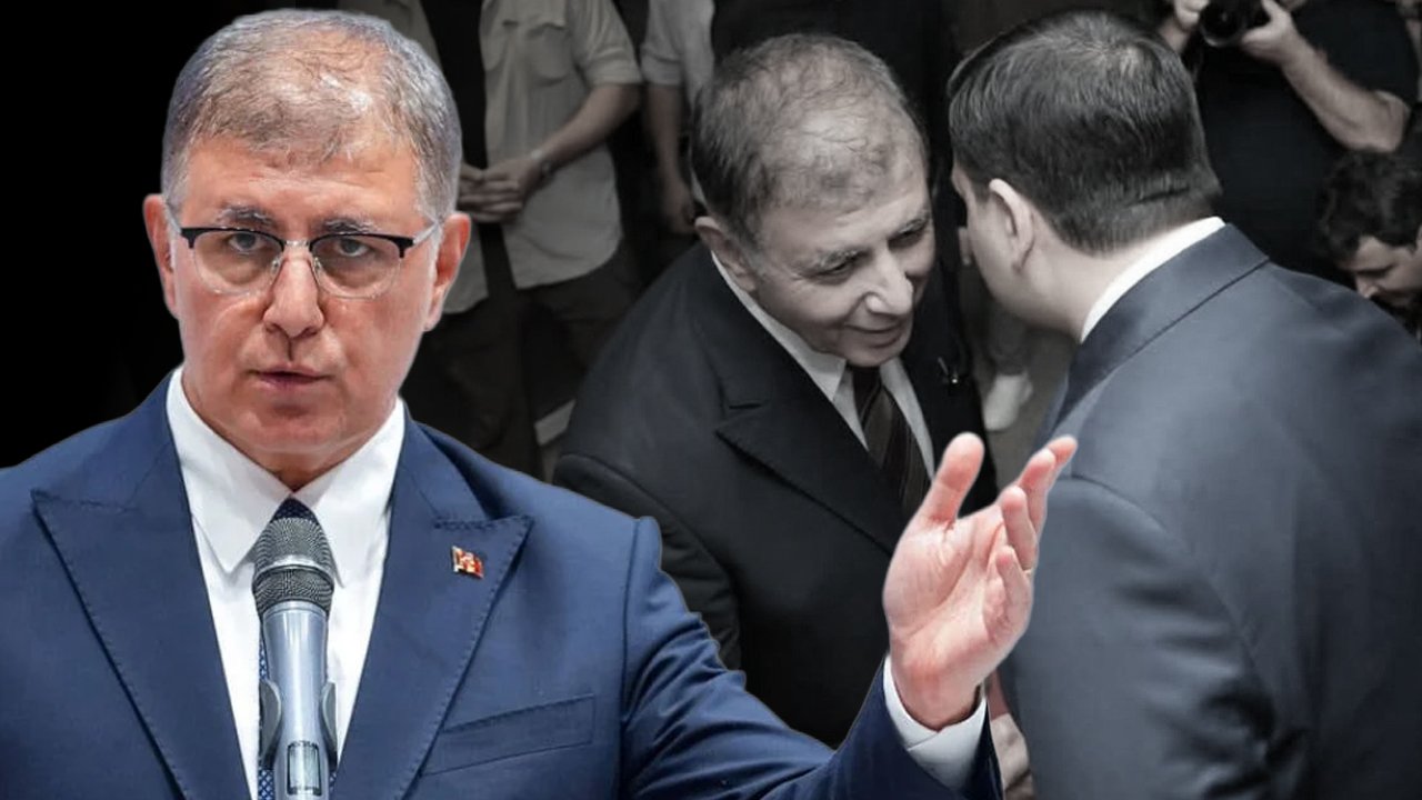 İzmir'de dikkat çeken an! Cemil Tugay, AK Partili Eyyüp Kadir İnan'ı kapıda karşıladı