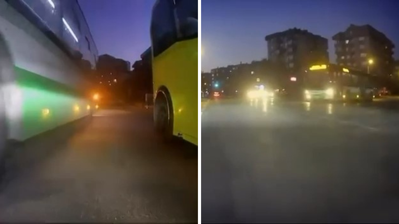 Kırmızı ışıkta durmayan otobüs şoförünün pişkin cevapları pes dedirtti: Ne olacak cezamı çekerim