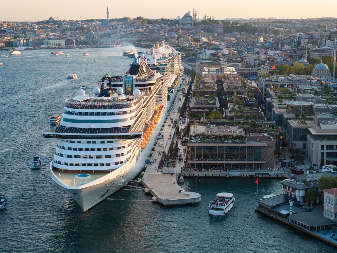 Kruvaziyer turizminin yeni merkezi İstanbul