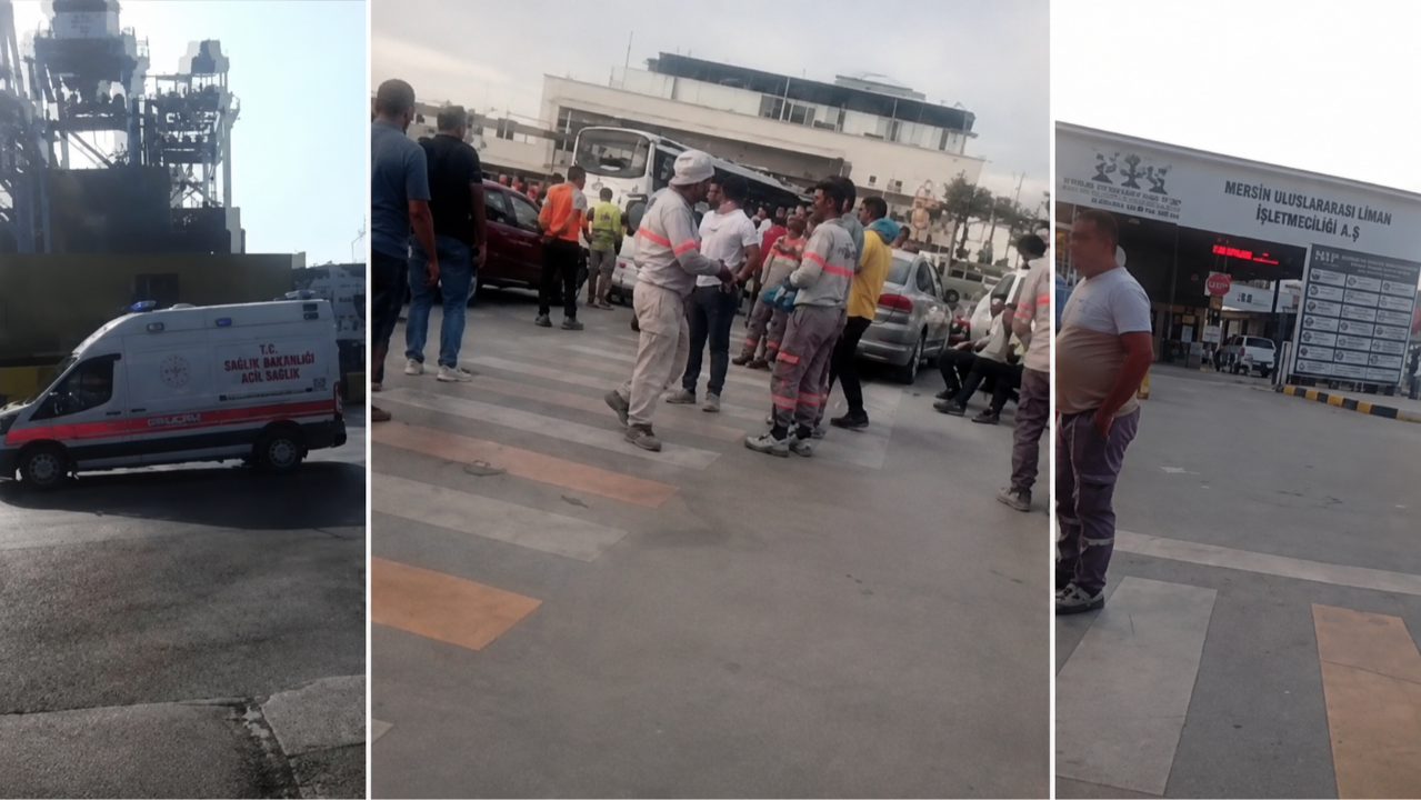 Mersin Limanı'nda kimyasal sızıntı iddiası