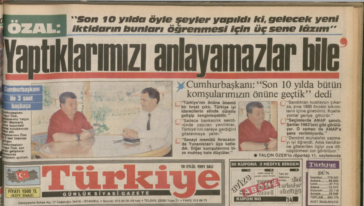Turgut Özalın 35 yıl önceki mesajı gerçek oldu: 21. yüzyıl Türk asrı olacak