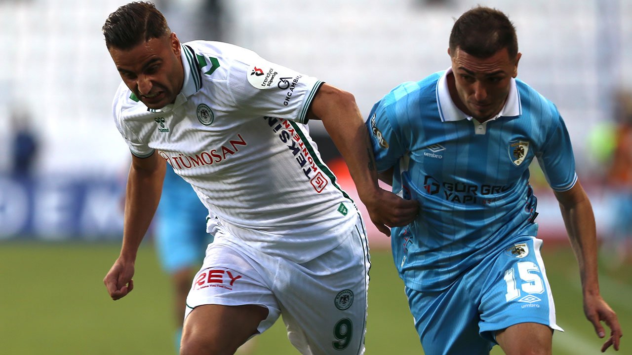 Erzurumspor ilki yaşadı, Konyaspor 4'te 0 yaptı