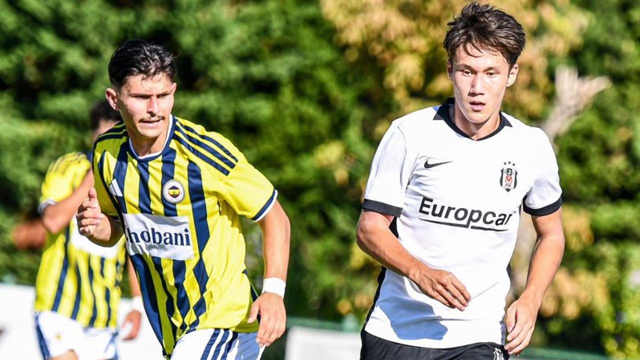 Fenerbahçe - Beşiktaş U19 derbisinde 2 gollü galibiyet