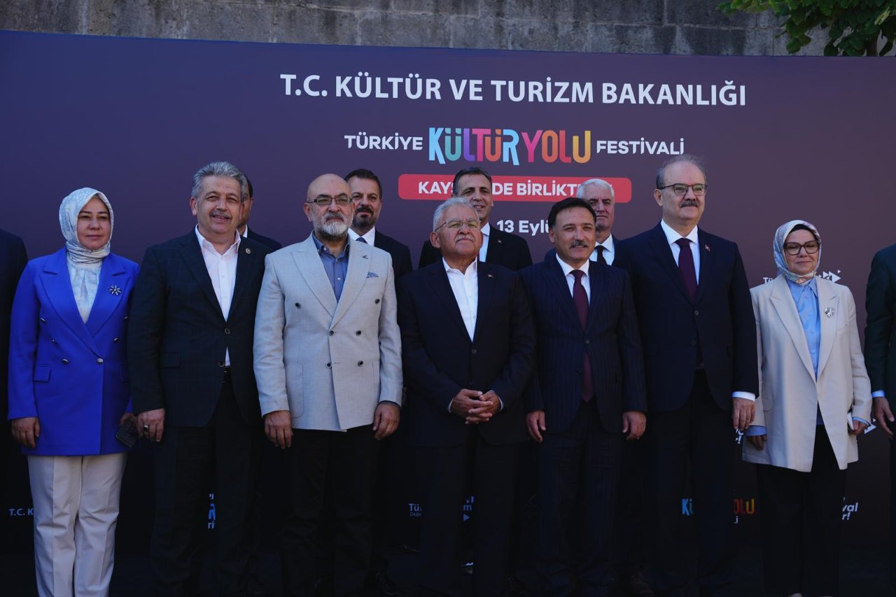 Kayseri’de Türkiye kültür yolu heyecanı başladı