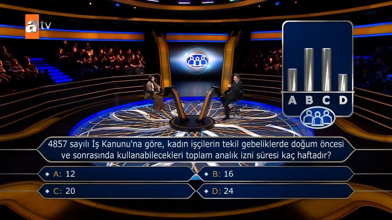 "Kim Milyoner Olmak İster?"de soruldu, cevap Bakan Göktaş'tan geldi!