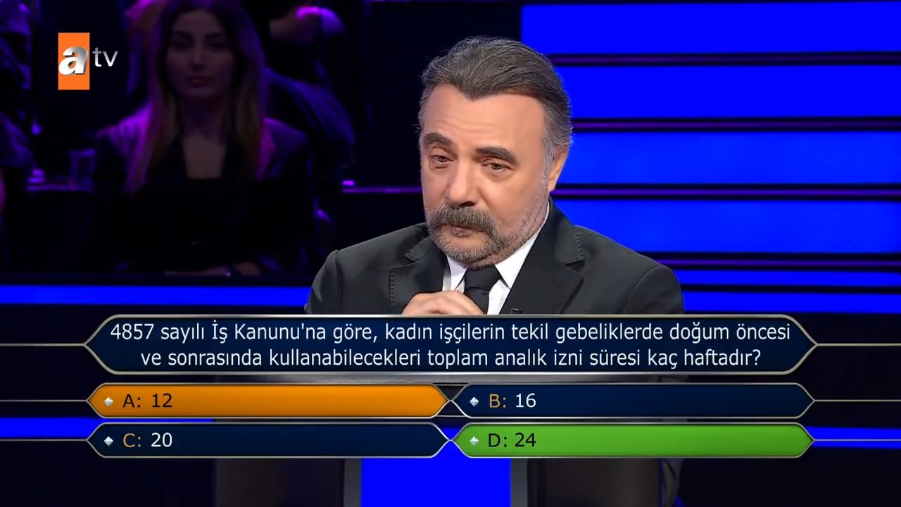 "Kim Milyoner Olmak İster?"de soruldu, cevap Bakan Göktaş'tan geldi!