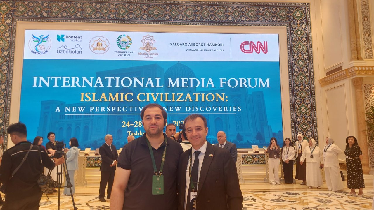 TRT Özbekistan temsilcisi Erdoğan Topçu ile...